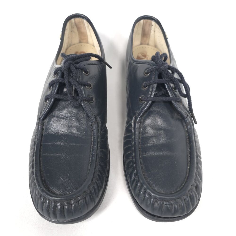 SAS Womens 8.5 Genuine HANDSEWN Comfort Leather Oxford Lace‎ Up VINTAGE USA MADE